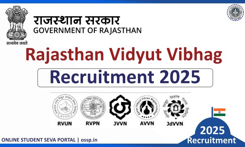 Rajasthan Vidyut Vibhag Recruitment 2025