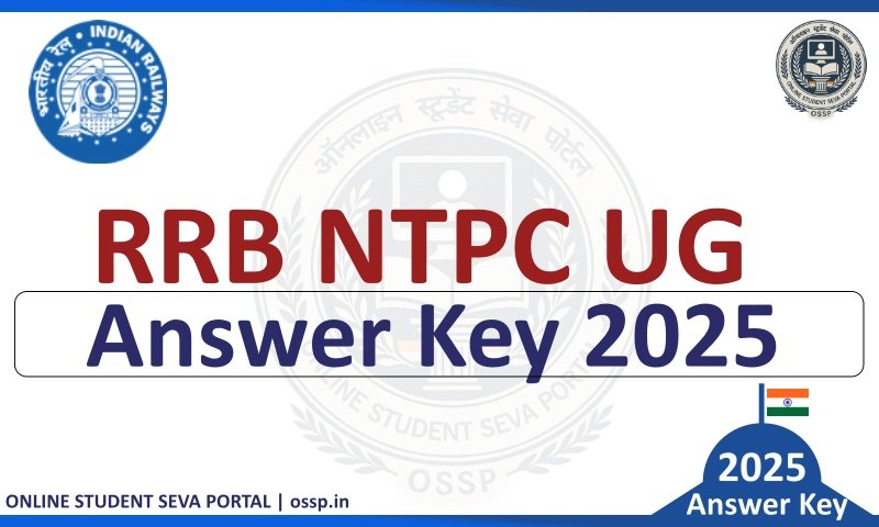 RRB NTPC UG Answer Key 2025
