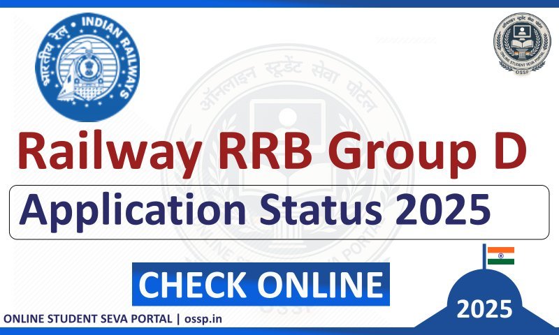 Railway RRB Group D Application Status 2025