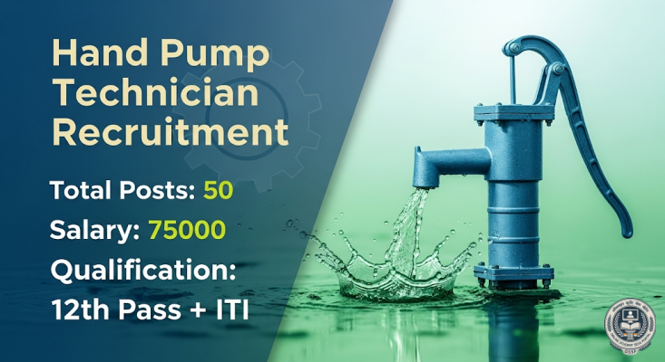 CG Vyapam Hand Pump Technician Bharti 2025